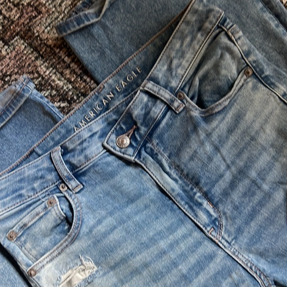American eagle flare jeans 8 long - Picture 2 of 6
